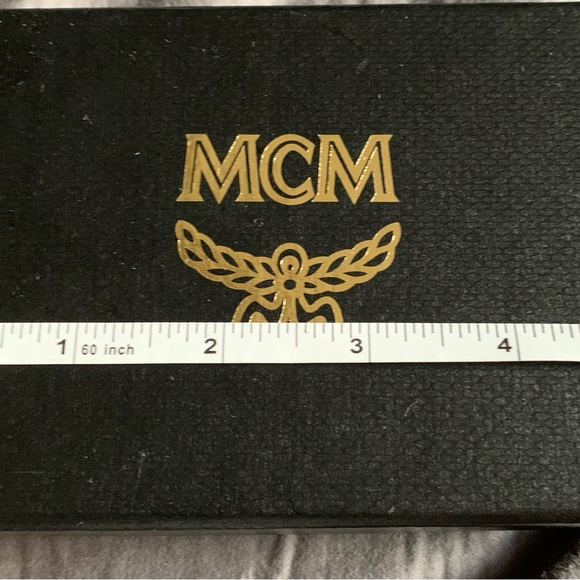 MCM Empty Wallet Box with Dust Bag Black - Picture 7 of 7
